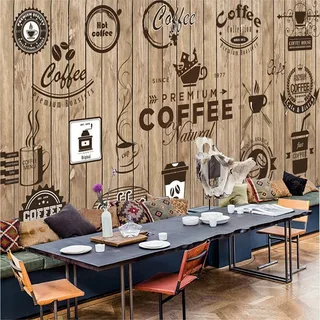 Trendy Café Wallpaper Designs for Stylish Modern Interiors