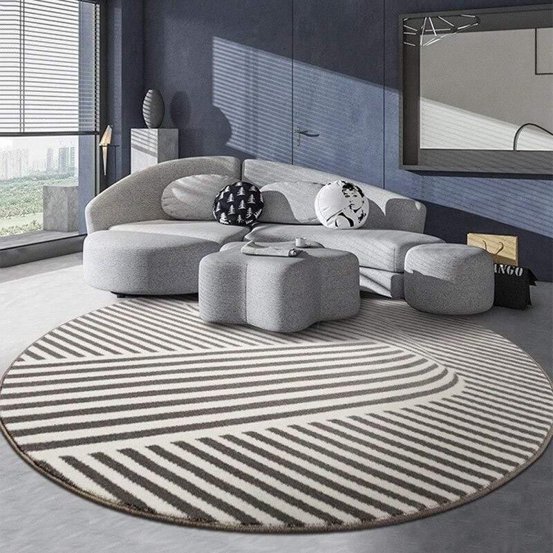 Elegant Round Carpets for Modern Home and Office Décor