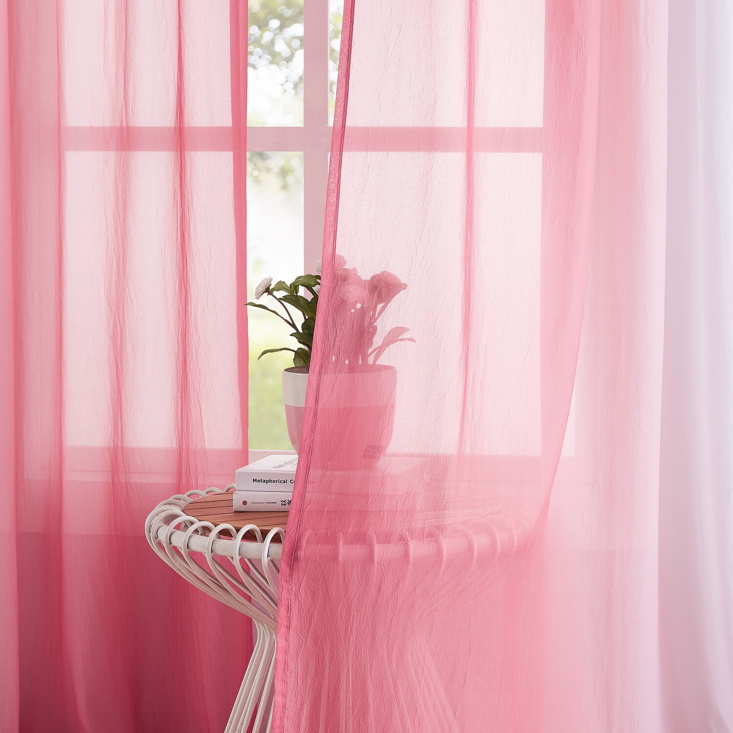 Elegant Chiffon Curtains for Soft Home Styling