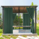 Stylish Outdoor Curtains for Patio and Garden Use